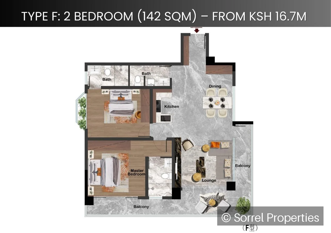 Diplomat Residencies – Luxury Apartments for Sale in Westlands, Nairobi | Peponi Road