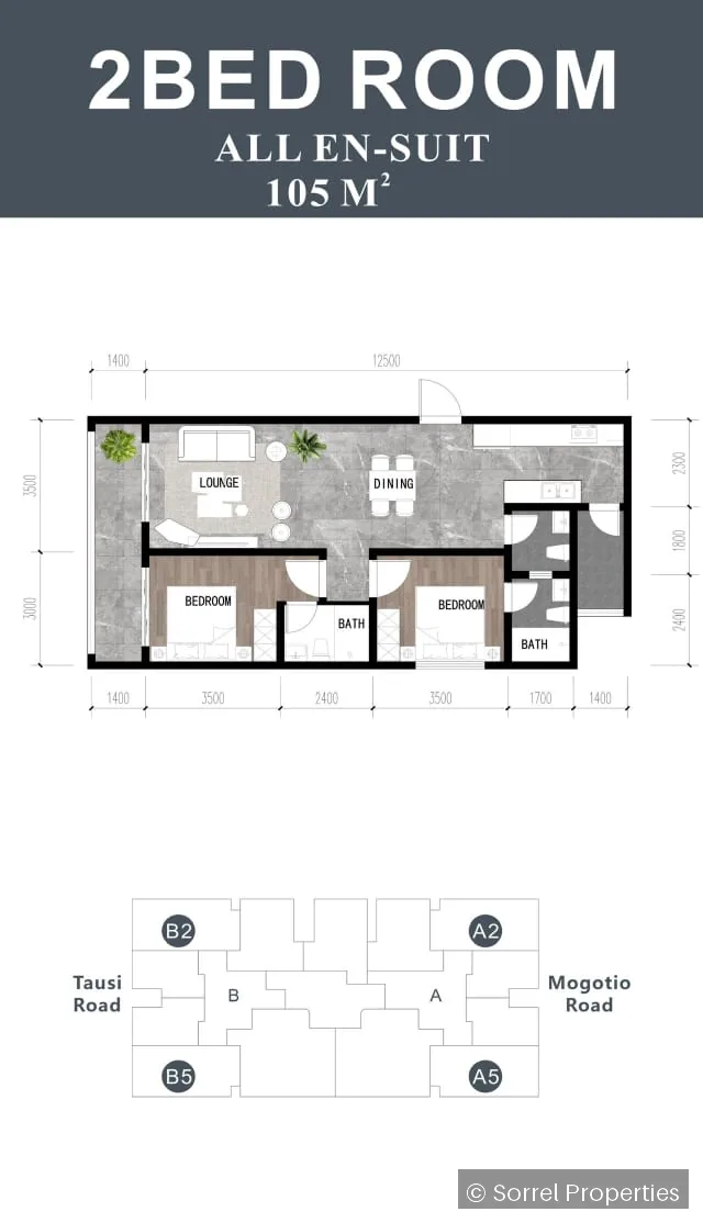Oak West Residency | Apartments for Sale on Mogotio Road, Westlands